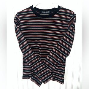 Brandy Melville Striped Long Sleeve Top
